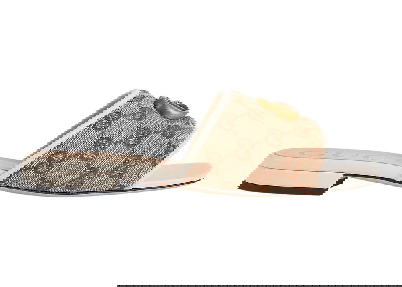 Sneakers och skor Gucci Double G Slide Sandal Beige | 619893 2HK80 9795, 0