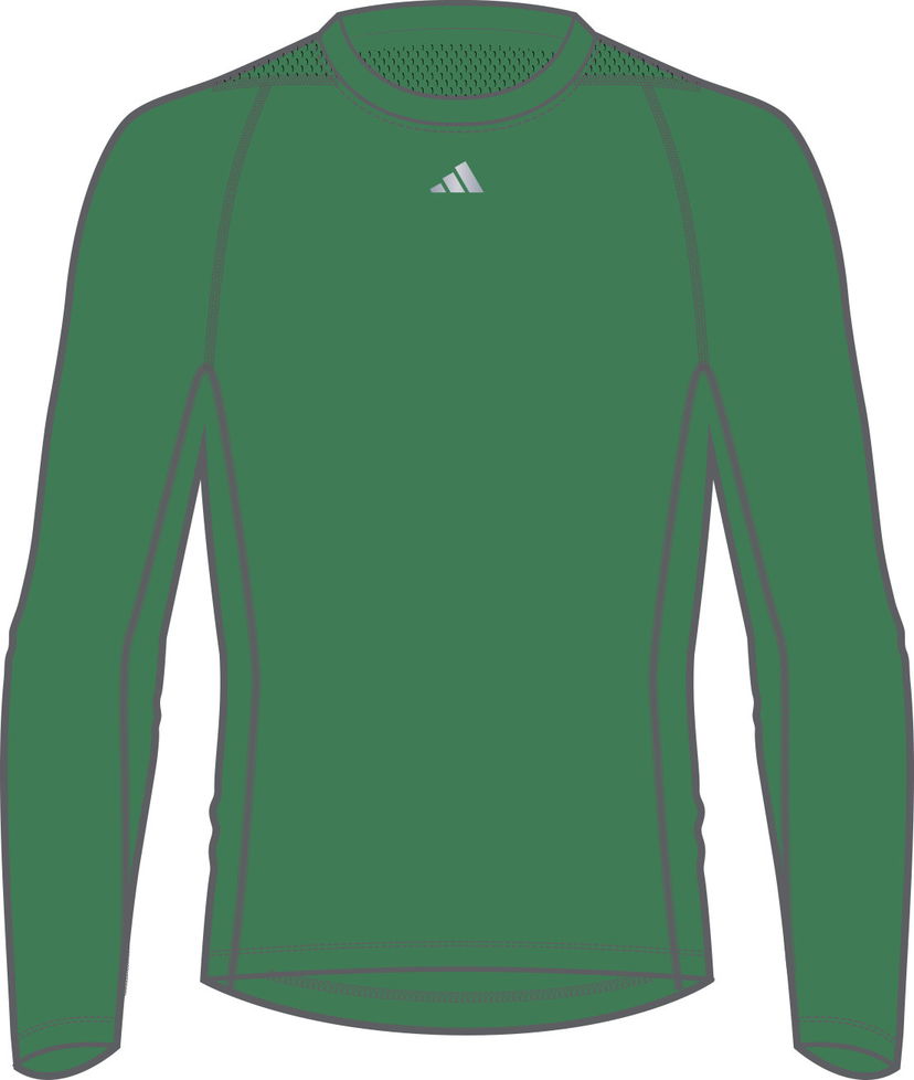 T-shirt adidas Originals Adidas TF LS Tee Long Sleeve Grön | iw8514
