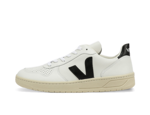 Sneakers och skor Veja V-10 Leather Vit | VX0200005B
