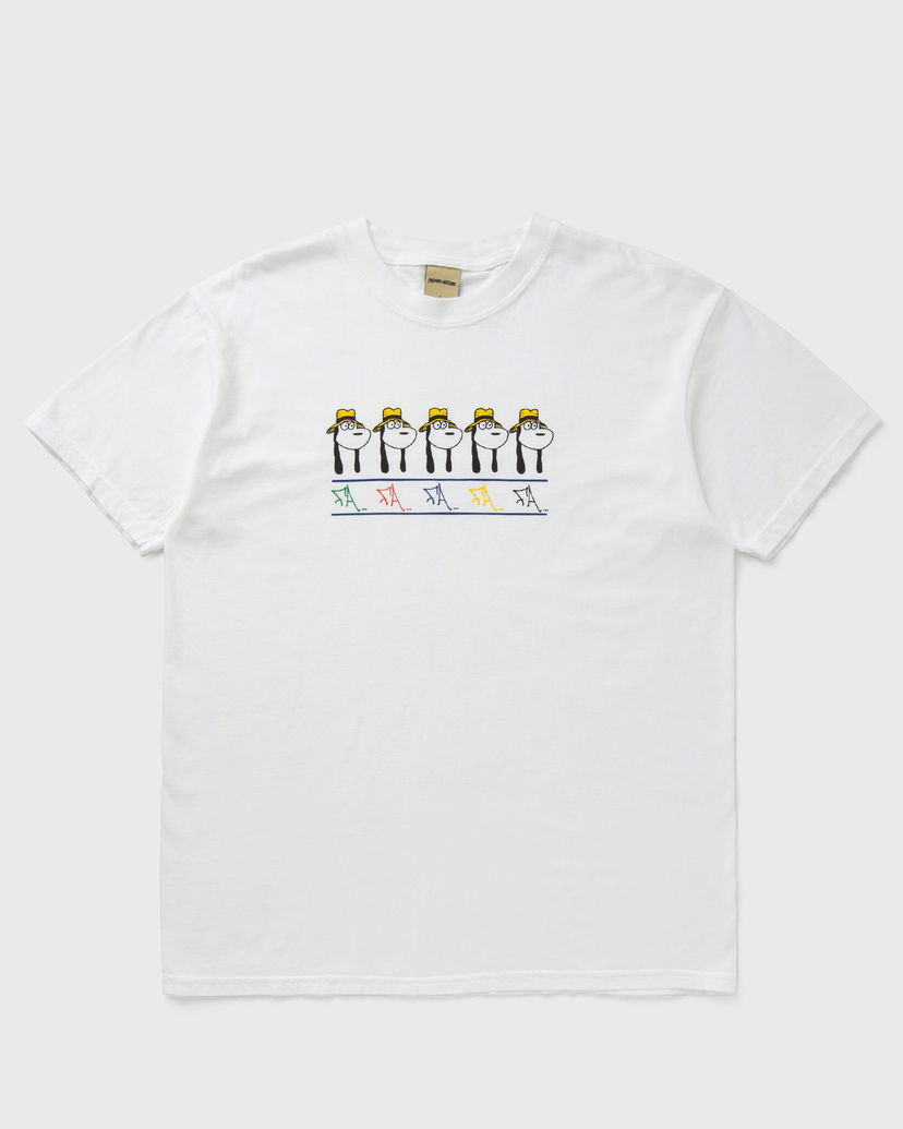 T-shirt Fucking Awesome Spike Repeat Short Sleeve T-Shirt XL Vit | PN25522-WHITE