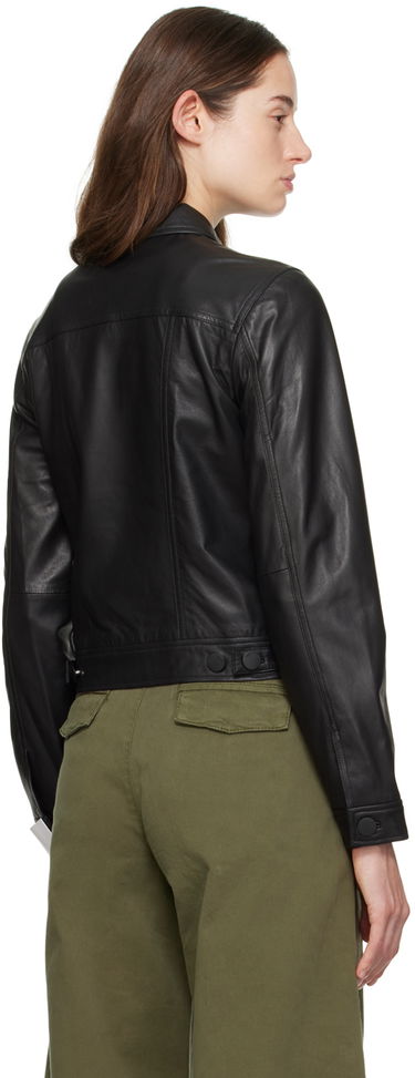 Jacka rag & bone rag & bone Debbie Leather Jacket Svart | WAW23H20161816, 2