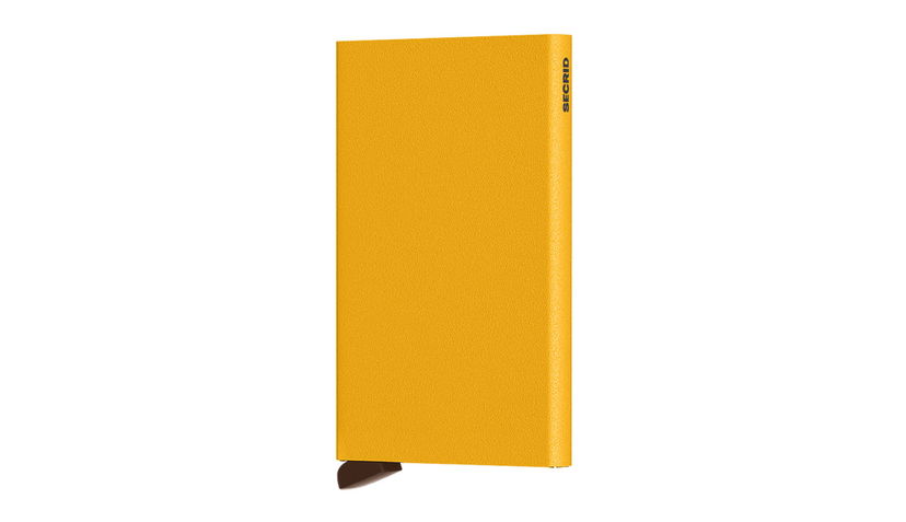Plånbok Secrid Secrid Cardprotector Powder Ochre Gul | CP-Ochre