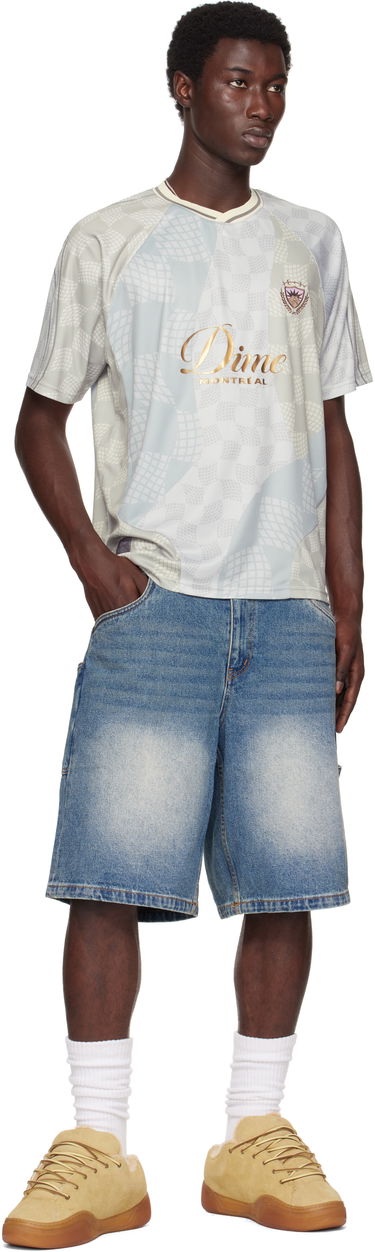 Jersey Dime Dime Checkered Home Jersey Beige | DIMESU254CRE, 3