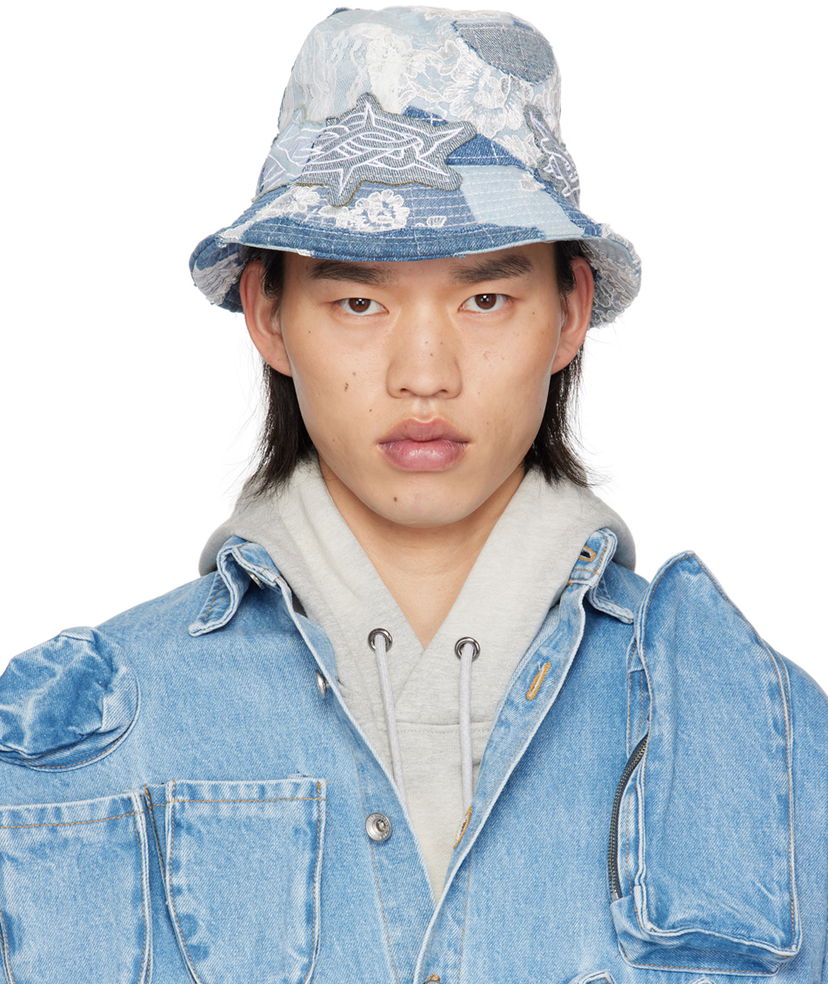 Hatt Who Decides War Thorn Wrapped Grid Bucket Hat Flerfärgad | 1141340008SS24