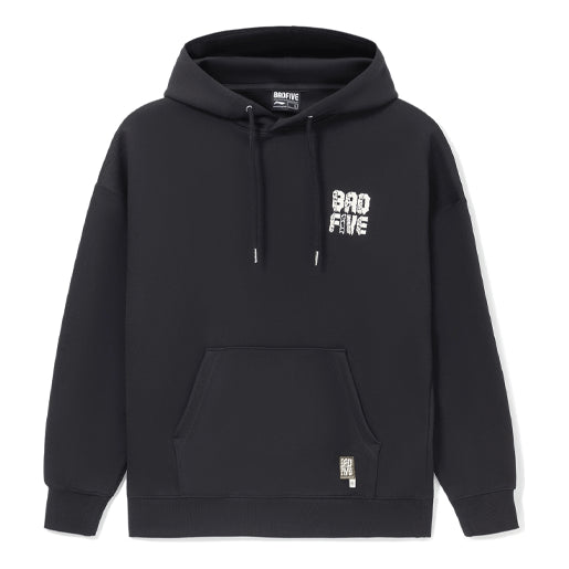 Sweatshirt Li-Ning BADFIVE Limited Series Loose Pullover Hoodie Svart | AWDS131-4