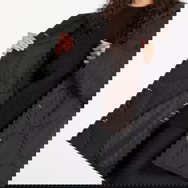 Jacka Samsoe Samsoe Wavy Quilted Jacket Sadonna Svart | F25300147_CLR000021, 3