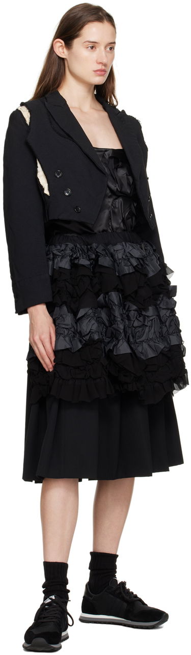 Kjol Comme des Garçons Comme des Garçons Layered Midi Skirt Svart | RL-S008-051, 3