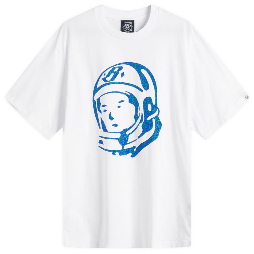 T-shirt BILLIONAIRE BOYS CLUB Billionaire Boys Club Cracked Flock Print Astro T-Shirt, Size Large Vit | B25156-WHT