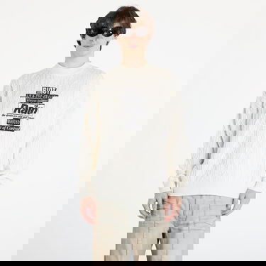 Sweater Wasted Paris Rain Cable Knit Sweater Off-White Vit | WP_000159, 0