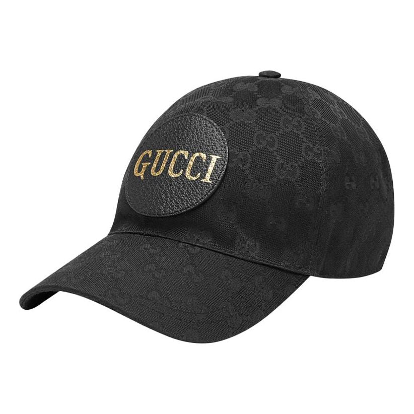 Keps Gucci GG Canvas Baseball Cap Svart | 576253-4HG53-1060
