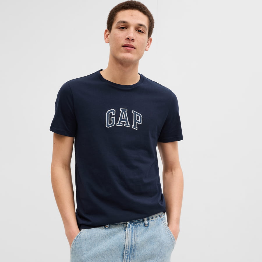 T-shirt GAP New Arch Tee Mörkblå | 570044-03, 0