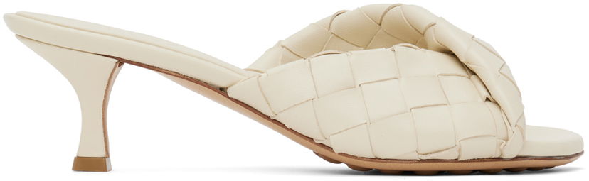 Sneakers och skor Bottega Veneta Mules Blink Vit | 796464 V2ED0