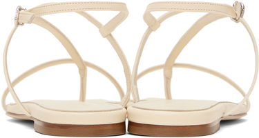 Tillbehör Aeyde Aeyde Ella Leather Toe-Post Sandals Beige | A11-FS-BERS8MFL-0121-100-007, 1