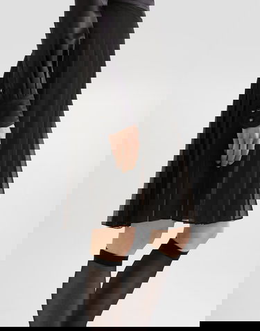 Skjorta Dolce & Gabbana Dolce & Gabbana Satin Top with Lace Panel Svart | F7AK0TFU1AUN0000, 3