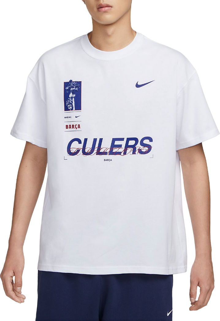 T-shirt Nike Max90 FC Barcelona Vit | fd1094-100, 0