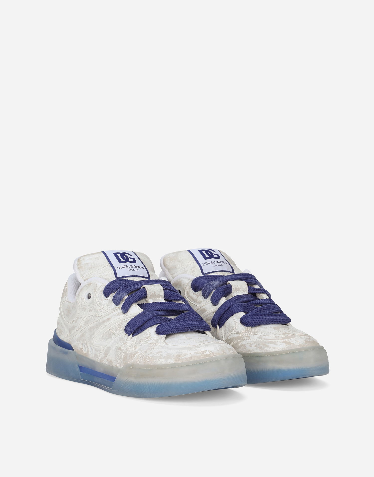 Sneakers och skor Dolce & Gabbana Leather New Roma Vit | CS2211AR75289527, 1