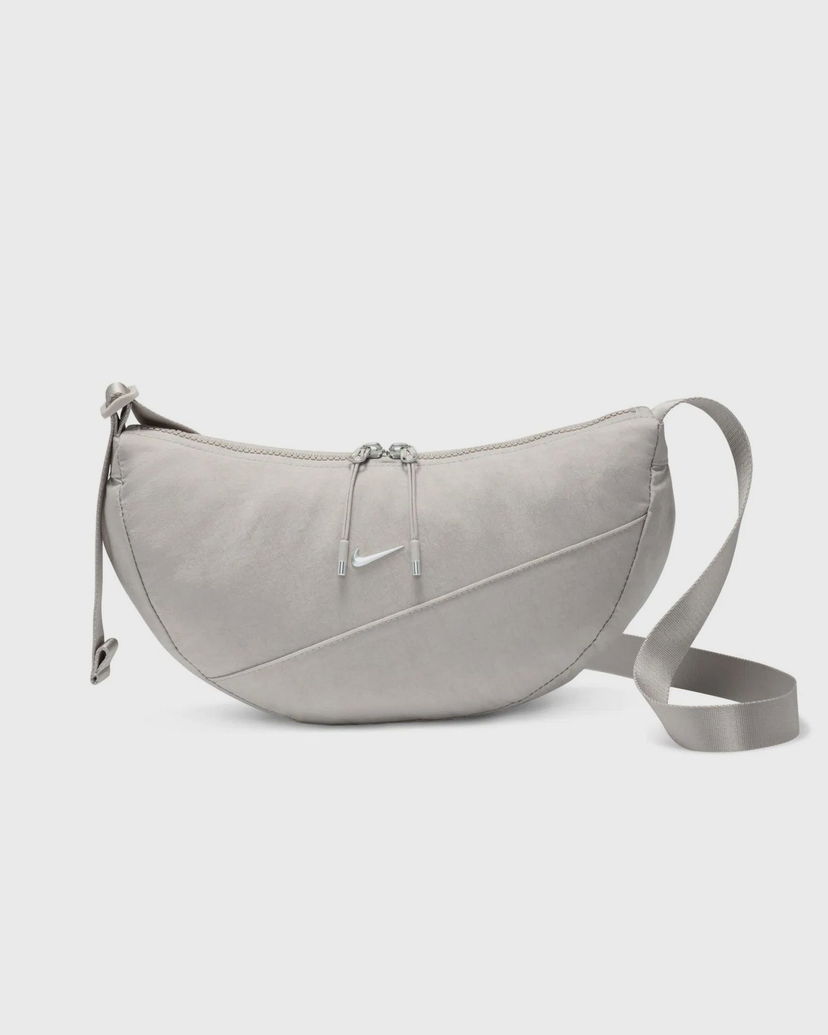 Axelväska Nike Aura Crescent Crossbody Bag Grå | HQ4370-009