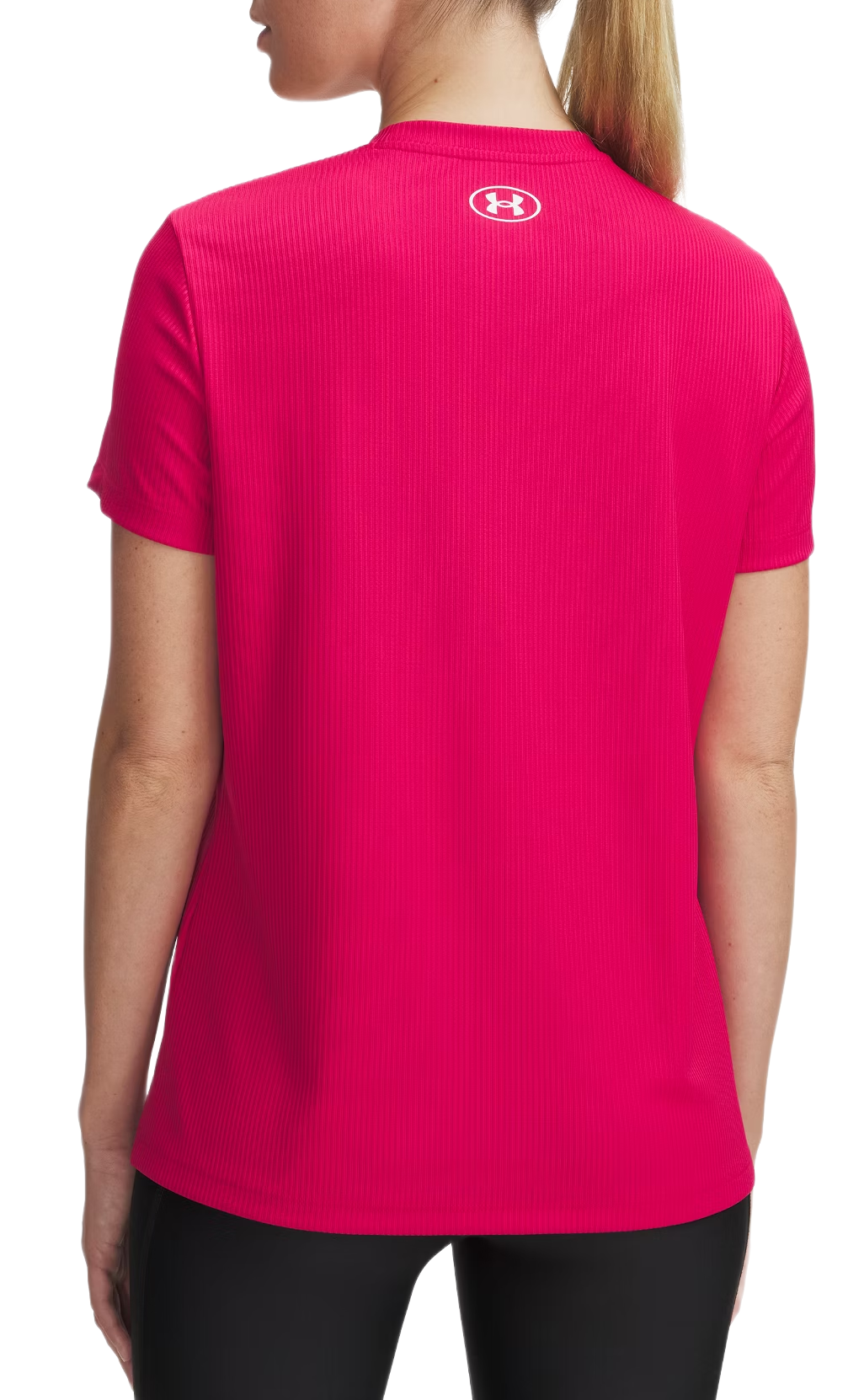 T-shirt Under Armour Under Armour Tech Rib SSC T-Shirt Rosa | 1389852-681, 1
