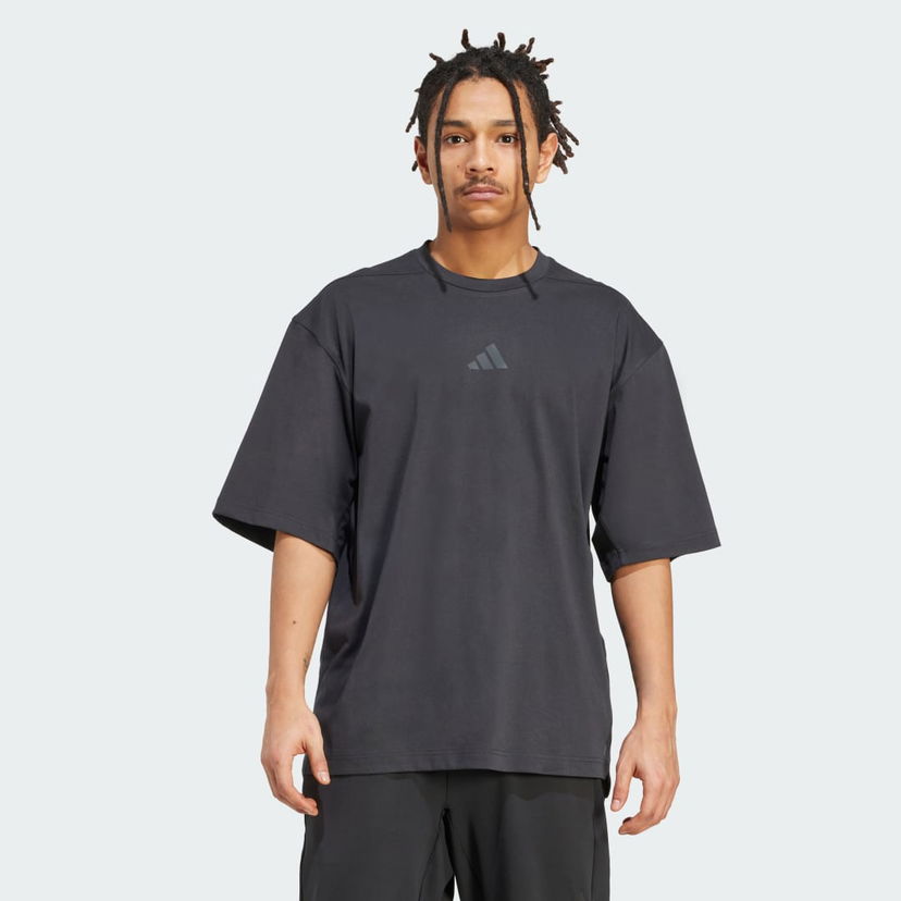 T-shirt adidas Performance Power Oversize T-shirt Grå | JN3680