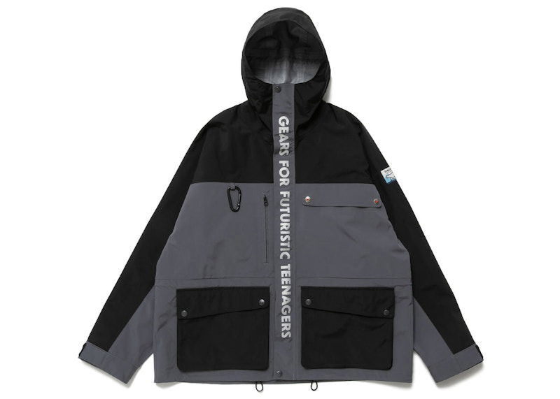 Parkas Human Made 3-Layer Shell Jacket Svart | HM24JK023, 0