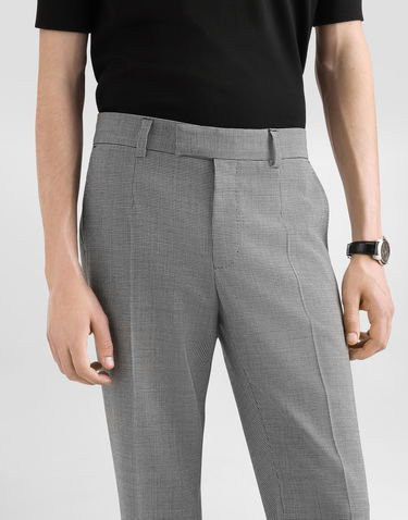 Byxor Dolce & Gabbana Dolce & Gabbana Tailored Wool Houndstooth Pants Grå | GP0B8TFQ2OIS0984, 3