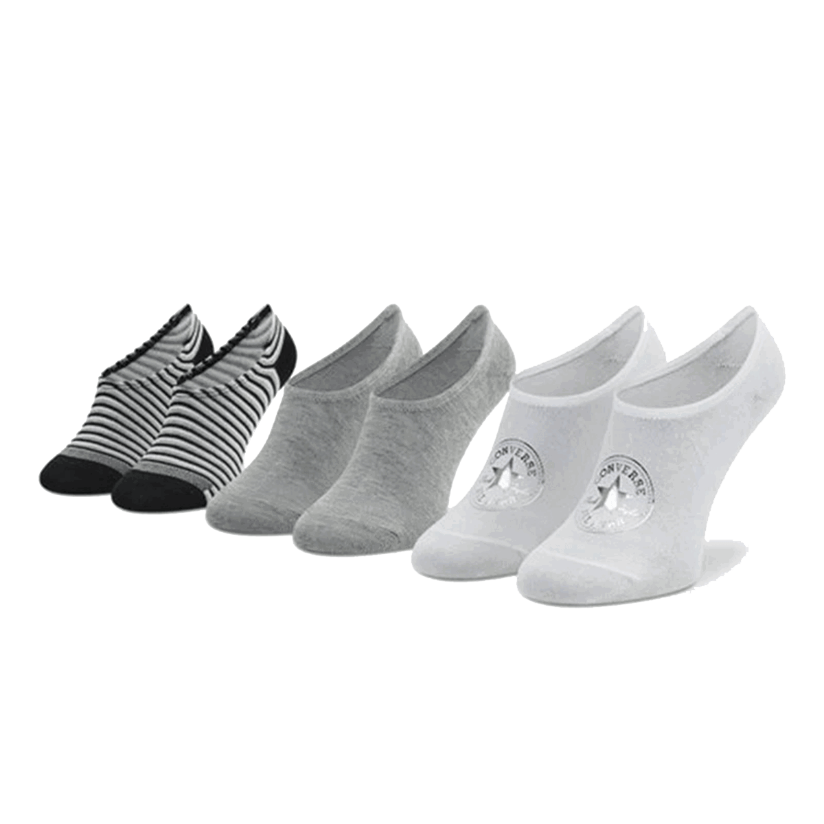 Strumpor Converse 3-Pack No-Show Socks Flerfärgad | E1166A-3001, 0