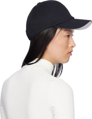 Keps Courrèges Courrèges Signature 'AC' Cotton Cap Svart | 125ACT039CO0024, 2