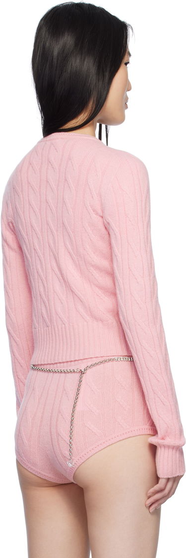 Sweater Blumarine Blumarine Wool & Cashmere Knit Cardigan Rosa | P522M570A, 2