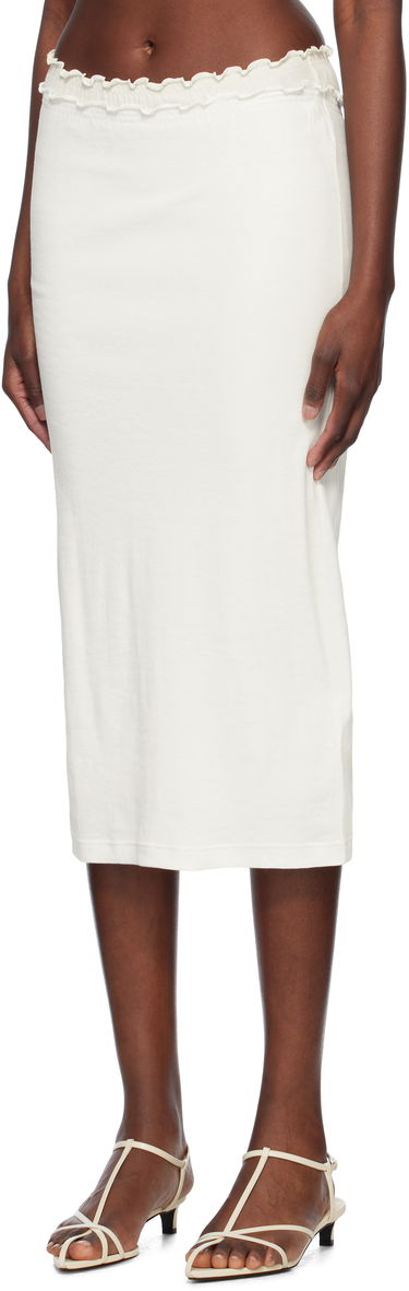 Kjol Jil Sander Layered Midi Skirt Grå | J40FV0105_JTN357, 3