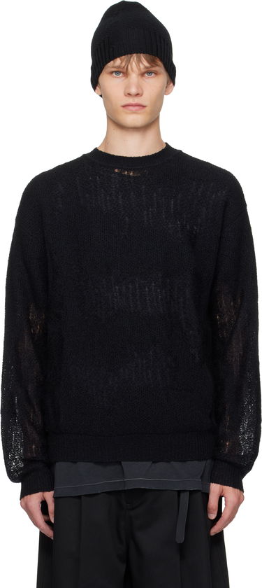 Sweater Ann Demeulemeester Ann Demeulemeester Kamillo Oversize Sweater Svart | B0013187-KN070-099, 0