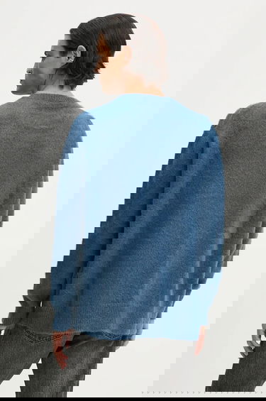 Sweater Y/PROJECT Jacquard Pullover Sweater Grön | 206SW001, 4