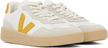 Sneakers och skor Veja V-90 Leather Vit | VD2003894, 3