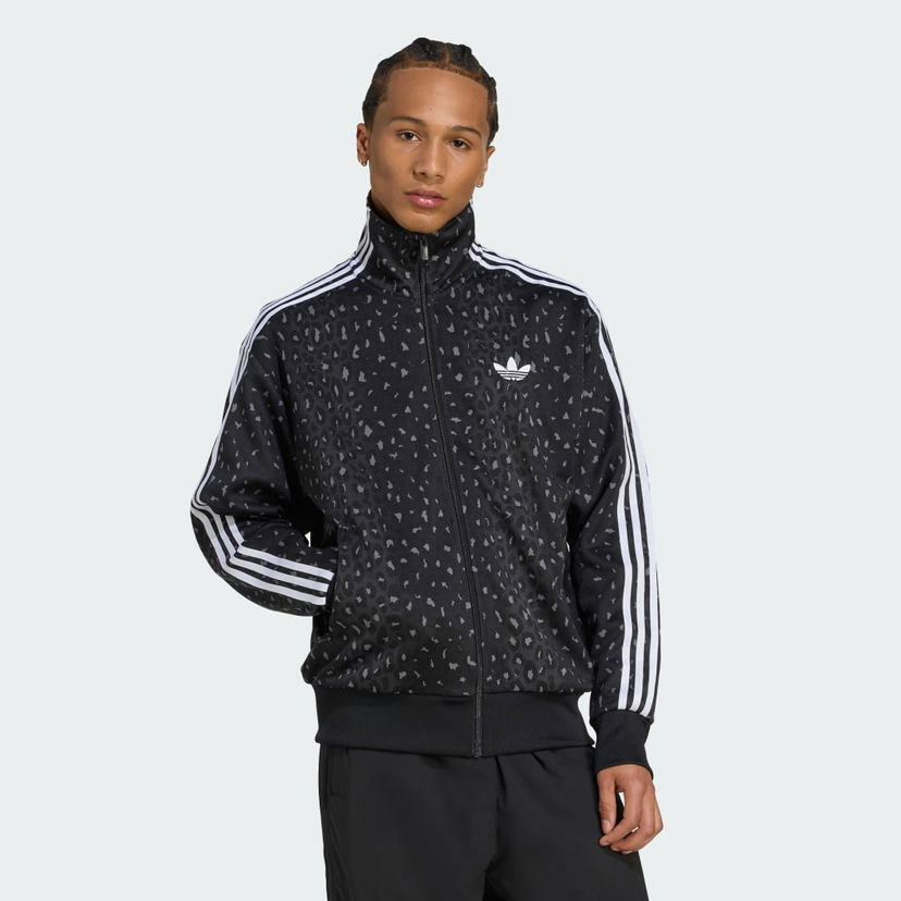 Jacka adidas Performance Firebird Loose Leo Track Jacket Svart | JV7579