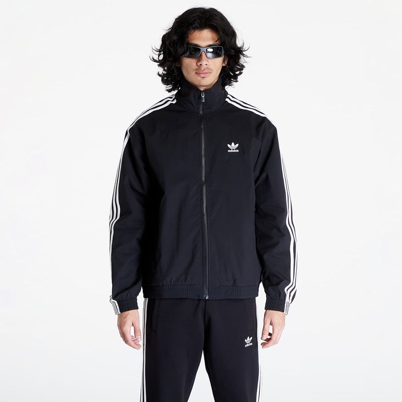 Jacka adidas Originals Adicolor Woven Firebird Track Top Svart | IT2491