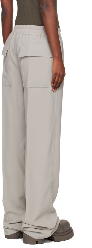 Byxor Rick Owens Rick Owens Concordians Dietrich Drawstring Trousers Grå | RP02E4325 HY, 2