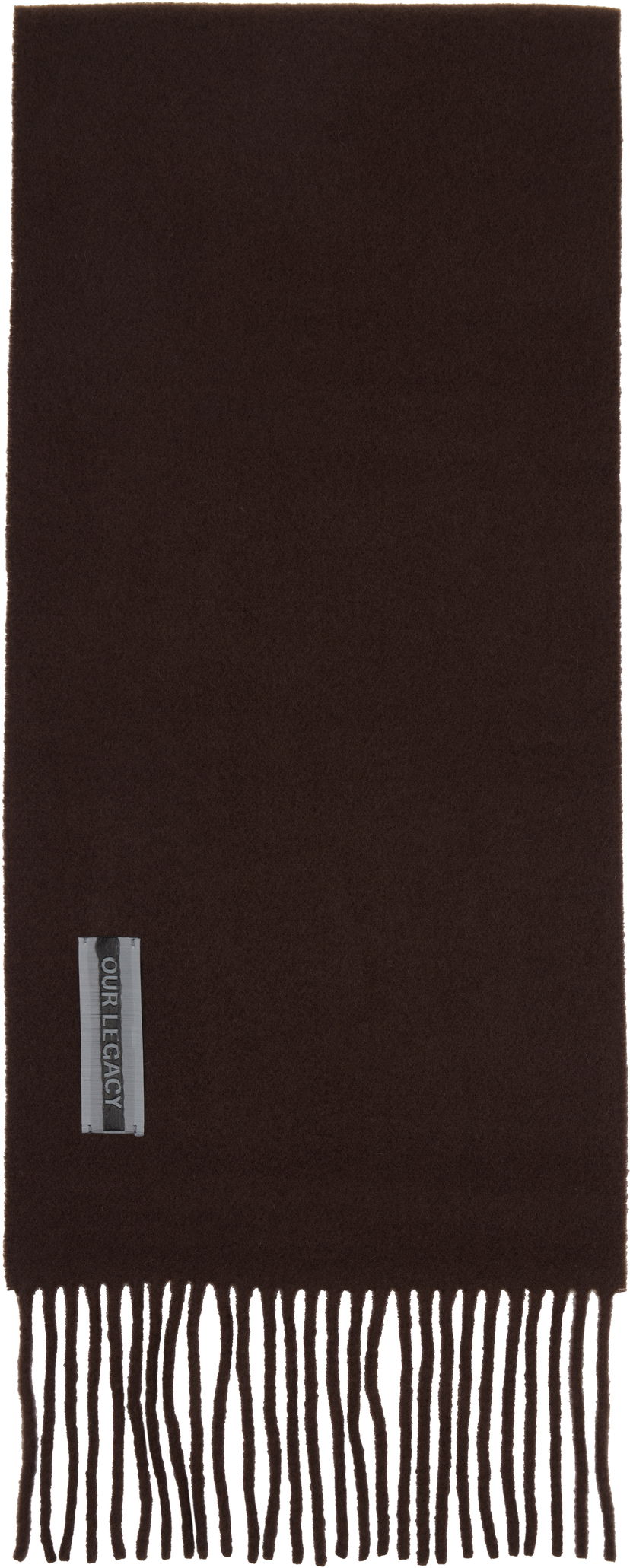 Halsduk OUR LEGACY Our Legacy Estate Scarf Brun | A4258ECD