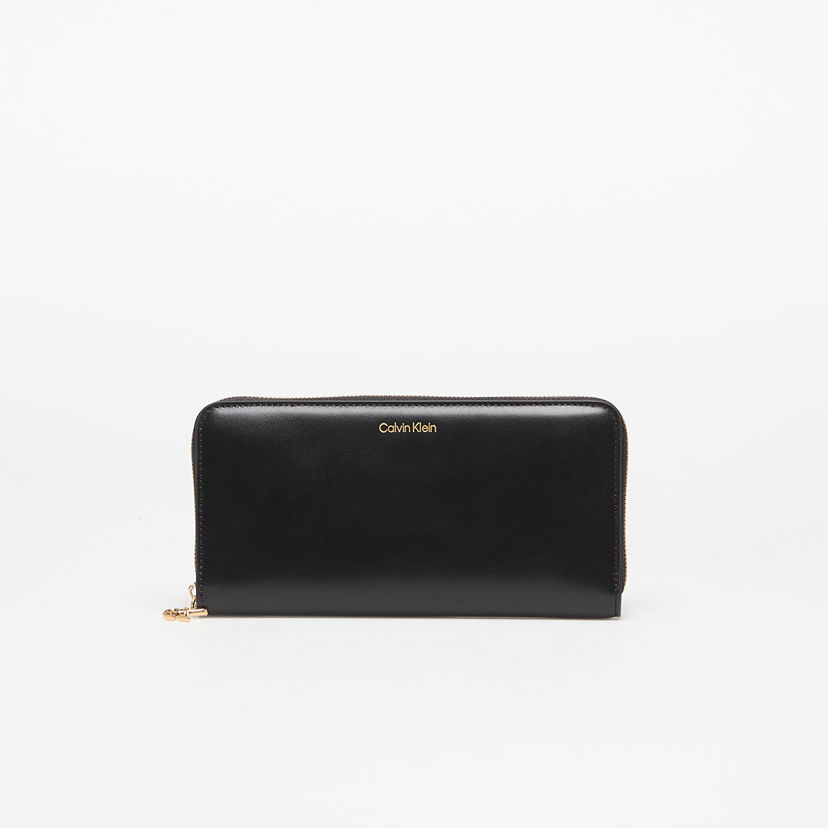 Plånbok CALVIN KLEIN Calvin Klein Large Zip Around Wallet Svart | LV04F1093G UB1