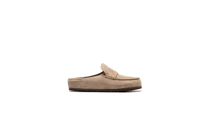 Sneakers och skor Birkenstock Birkenstock Naples Wrapped Mules Beige | 1029675