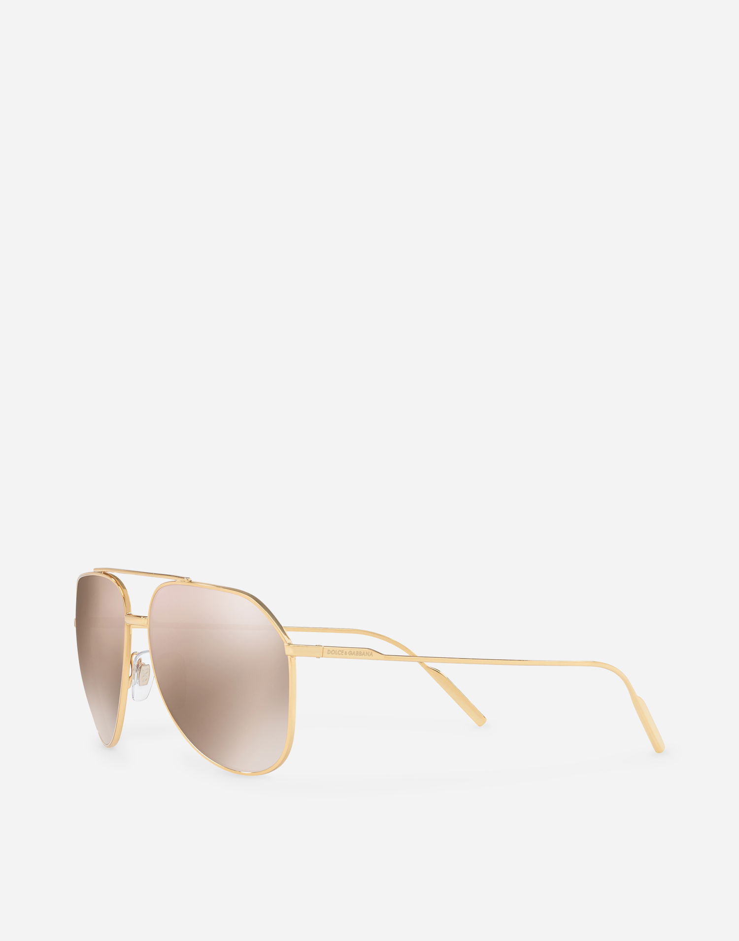 Solglasögon Dolce & Gabbana Dolce & Gabbana Icons Gold Edition Aviator Sunglasses Metallisk | VG2166VM2F99V000, 1
