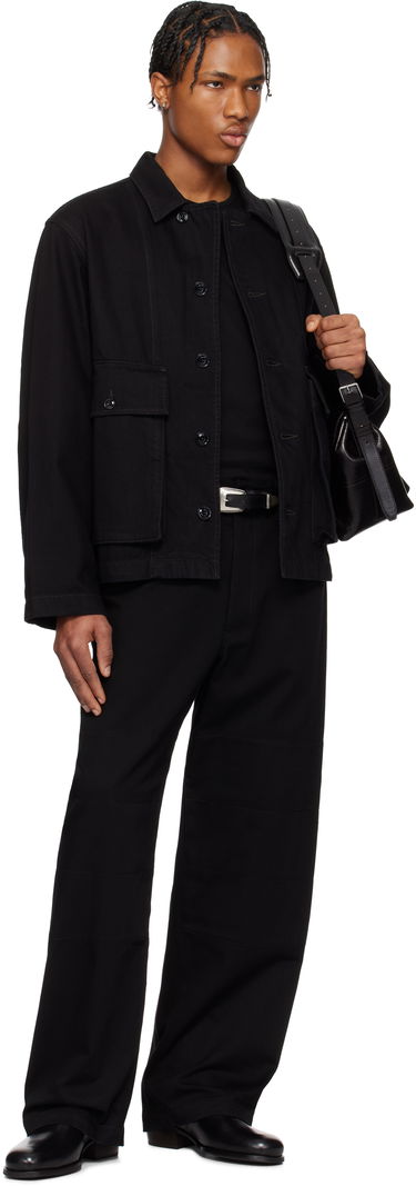 Jacka LEMAIRE Lemaire Boxy Denim Jacket Svart | OW306 LD1031, 4