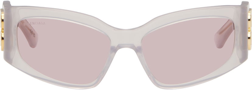 Solglasögon Balenciaga Balenciaga Bossy Cat Sunglasses Rosa | BB0321S-012