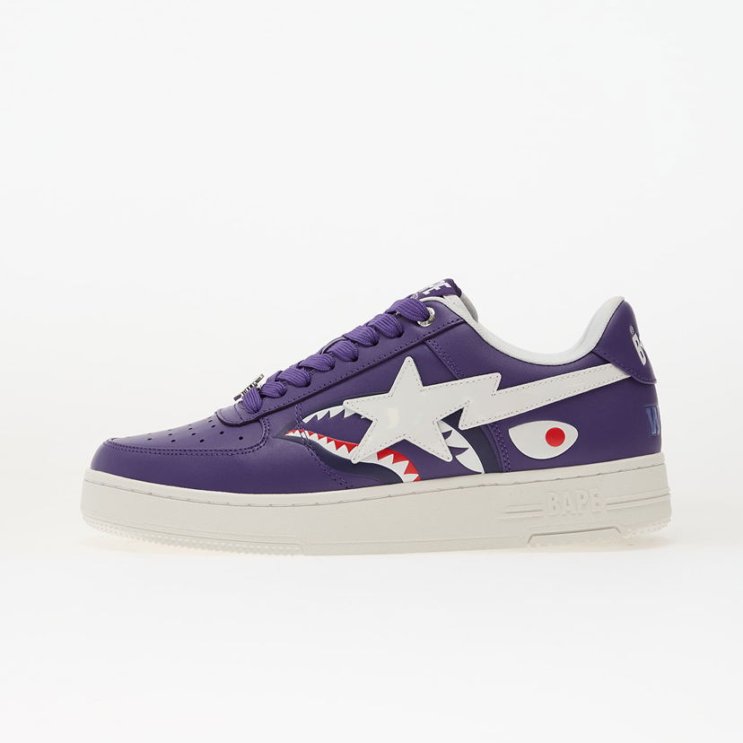 Sneakers och skor BAPE Bape Sta Shark 2 Purpur | 001FWL801302MPUR
