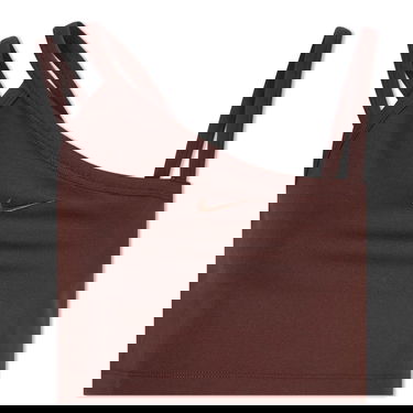 Crop top Nike Everyday Asymmetrical Crop Tank Top Bourgogne | DV7926-227, 1