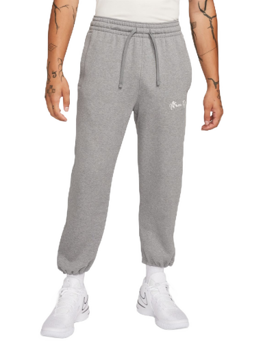 Träningsbyxor Nike LeBron Open Hem Fleece Pants Grå | FB7127-091