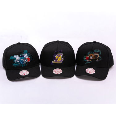 Keps Mitchell & Ness NBA Los Angeles Lakers Tilted Pro Snapback Cap Svart | HP12813-LALBLCK, 3