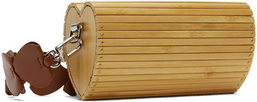 Handväska Feng Chen Wang Feng Chen Wang Heart Shaped Bamboo Bag Beige | FUS17AC05, 2