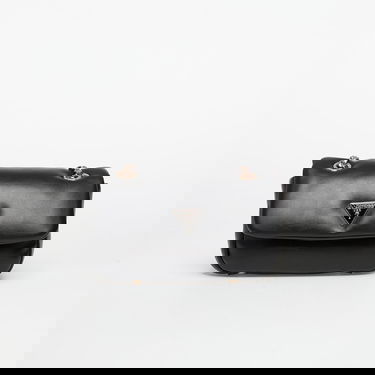 Axelväska GUESS Sunetra Mini Convertible Crossbody Flap Bag Svart | HWNG7534780-BLA, 0