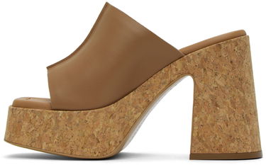 Sneakers och skor Stella McCartney Skyla Platform Sandals Brun | 810359AP00P0, 2