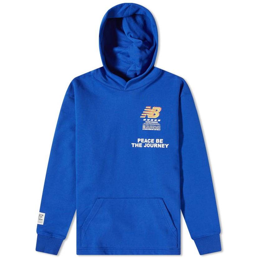 Sweatshirt New Balance Salehe Bembury PBJ Bembury Hoodie Blå | MT11565-UVB