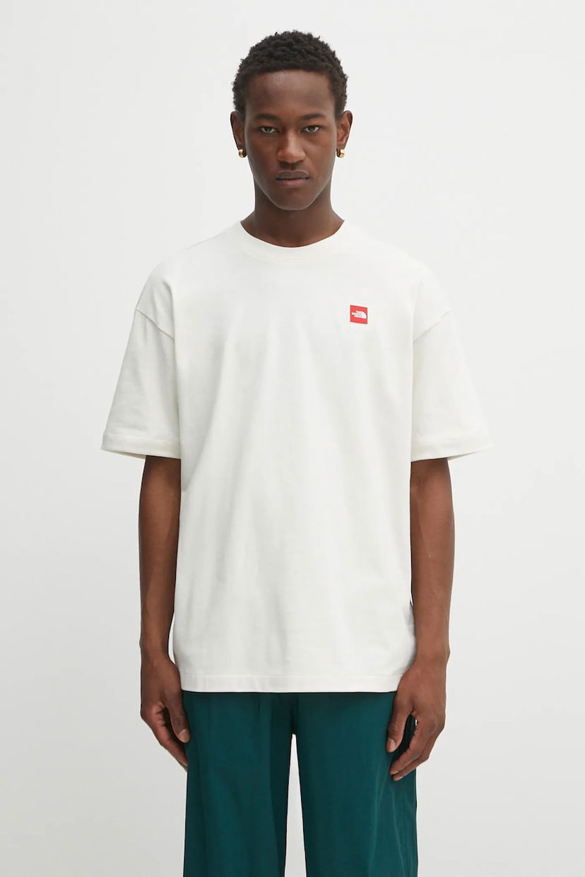 T-shirt The North Face The North Face Redbox T-Shirt Vit | NF0A8EG5QLI1
